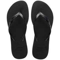 Chinelo Havaianas Feminino Preto 37/38