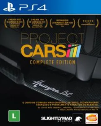 Jogo para PS4 Project Cars Complete Edition por R$ 77