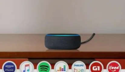 [PRIME/NOVOS USUÁRIOS] Echo Dot (3ª Geração): Smart Speaker com Alexa