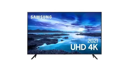 Smart TV Samsung Crystal UHD 4K 60" Tela sem Limites, Visual Livre de 