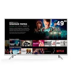 Smart TV LED 49" Semp 49K1US 4K com Conversor Digital 2 USB 3 Hdmi Bivolt | R$1.675