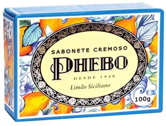 Sabonete Limão Siciliano, PHEBO, Amarelo, 100g | PRIME |