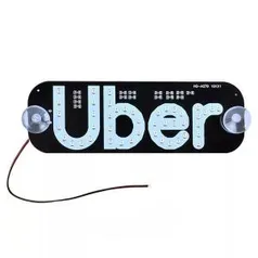 Placa de Led Sinalizadora Aplicativo Uber R$17