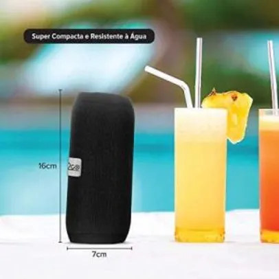 Caixa De Som Bluetooth Essential Sound Go I2go 10W RMS Resistente À Água | R$ 135