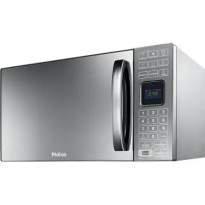 [AME R$ 286 ] Microondas 25L Espelhado Pme25 Philco 220v R$ 298