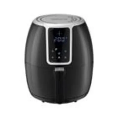 Fritadeira Elétrica Air Fryer Digital Supremma 3,6L Agratto Preta - Casa dos Fogões