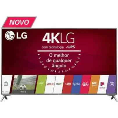 Smart TV LED 43" LG 43UJ6525 Ultra HD 4K - R$1889