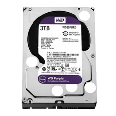 HD WD PURPLE 3TB 3.5" SATA III 6GB/S, WD30PURZ | R$ 615