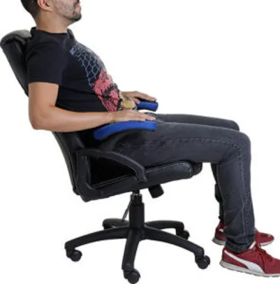 Cadeira Gamer Preta/Vermelha Reclinável e Giratória GT5 - DPX | R$365