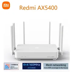 (Moedas | Taxa inclusa]  Xiaomi Redmi AX5400 WiFi 6 Roteador Mesh System, 6 4K QAM, 