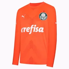 Camisa Palmeiras 2023 Manga Longa Goleiro THIRD Torcedor Masculina