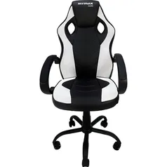 Cadeira Gamer MX0 Giratoria Preto/Branco - MYMAX