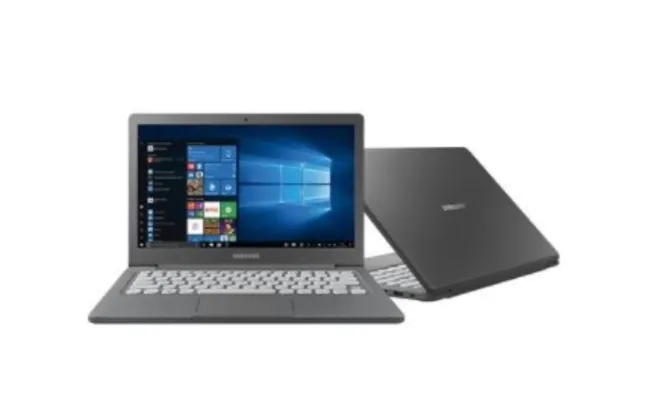 Notebook Samsung Flash F30, Intel Celeron N4000, 4GB, SSD 64GB, Windows 10 Home, 13.3´, Grafite - NP530XBB-AD1BR