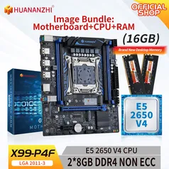 [Moedas/Taxas Inclusas] Placa mãe Huananzhi X99 P4F Intel Xeon E5 LGA2011-3 