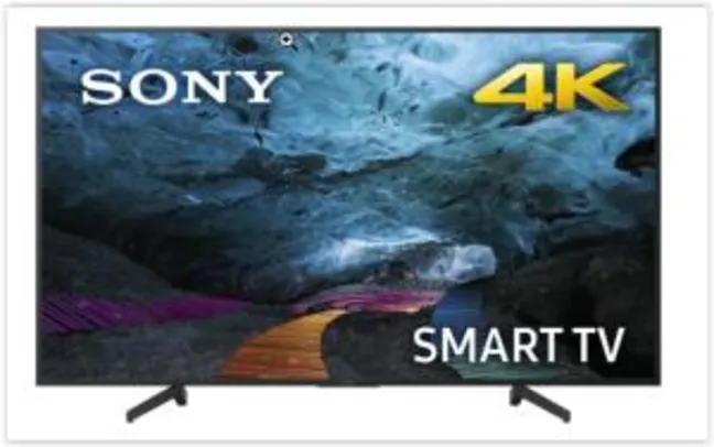 [Reembalado] Smart TV LED 49'' Sony KD 49X705G Ultra HD 4K | R$ 1782