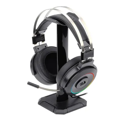 Headset Gamer Redragon Lamia 2, RGB, 7.1, 40mm, Suporte Incluso