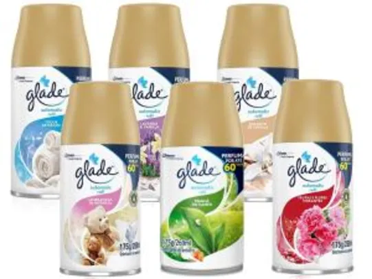 Refil Desodorizador Glade Automatic 269Ml - Fragrâncias Diversas | R$ 21