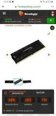 Memória DDR4 Kingston HyperX Predator, 8GB | R$260