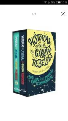 Box Histórias de Ninar para Garotas Rebeldes - Vol.1 e Vol. 2