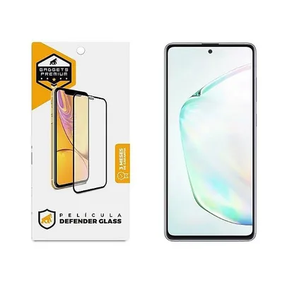 Película para Samsung Galaxy Note 10 Lite - Defender Glass Preta - Gshield