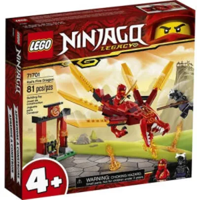 Lego Ninjago Dragão De Fogo Do Kai Original | R$96