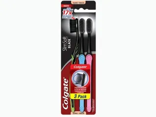 [C. Ouro] Escova de Dente Colgate Slim Soft - 3 Unidades 