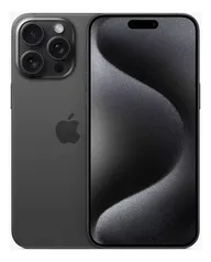 iPhone 15 Pro Max 256gb Titanio Preto Com Nota E Garantia 