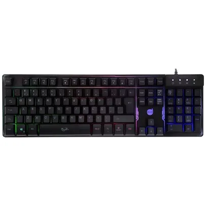 Teclado Gamer Dazz Rapid Fire Revolution USB - Preto 