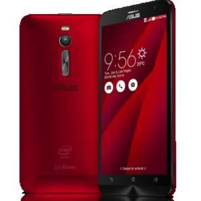 [Voltou- Asus Store] ASUS Zenfone 2 4GB/32GB Vermelho por R$ 1034