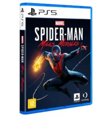 Jogo Marvel's Spider Man Miles Morales - PS5 R$189