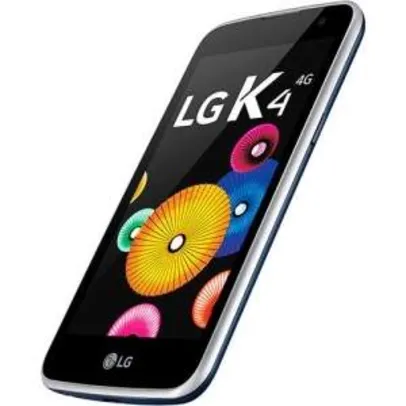 [Shoptime] Smartphone LG K4 Android 5.1 Tela 4.5" 8GB 4G 5MP Oi - R$487