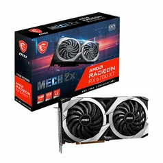 Placa de Vídeo MSI AMD Radeon, RX 6700 XT MECH 2X, 12GB, OC, GDDR6, FSR, Ray Tracing