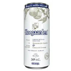 [L6 P4] Cerveja Hoegaarden White 269ml Lata