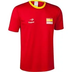 [Americanas] Camisa Topper Torcida Espanha Masculino P / M / G / GG por R$ 18