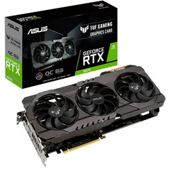 Placa de Vídeo Asus NVIDIA GeForce TUF Gaming RTX 3070, O8G, GDDR6 R$8000