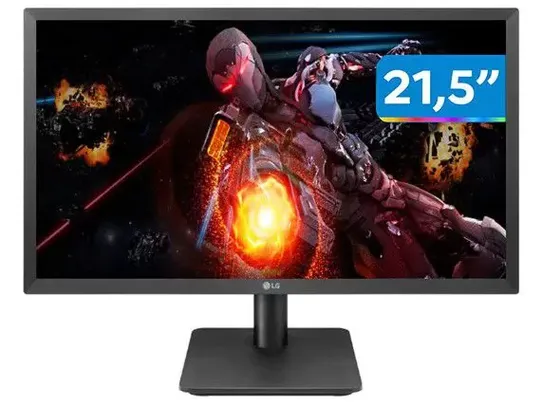 Monitor Gamer LG 22MP410-B 21,5” Full HD 75Hz - 5ms HDMI FreeSync