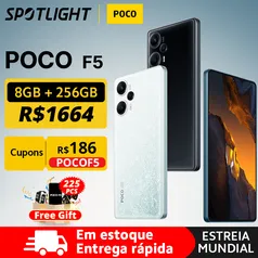 POCO F5 5G Smartphone Snapdragon 7 + Gen 2 Octa Core 120Hz AMOLED DotDisplay 67W NFC