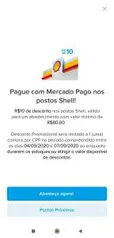 [Usuários selecionados] Mercado Pago / Shell Box - R$ 10,00 desconto