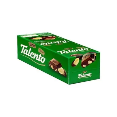 Chocolate Mini Talento Verde Castanha Pará 25Gr C/15un - Garoto