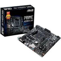 [R$389,53 AME] Placa-mãe Asus - A320M-K/BR