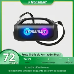 [BR/ Moedas R$336.86 / Gpay R$ 321.83 ] Alto-falante portátil Tronsmart Bang SE 40W 