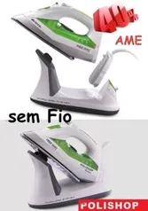 [40% CASHBACK] Ferro De Passar Sem Fio Free Way Polishop Ariete | R$332