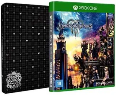 Kingdom Hearts lll - Brinde Steelbook (Xbox One) - R$115