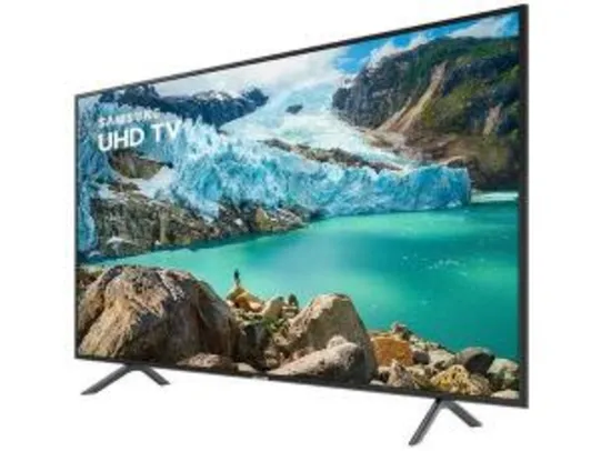 Smart TV 4K LED 55” Samsung UN55RU7100GXZD - R$2490