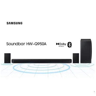 [APP] [PARCELADO]Soundbar Samsung com 11.1.4 Canais e 616W - HW-Q950A