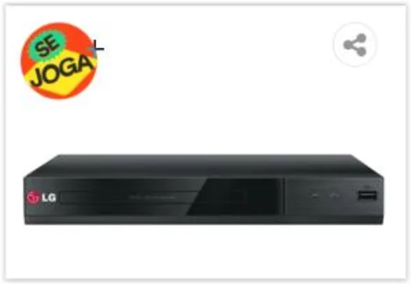 DVD Player LG DP132 com Entrada USB | R$ 179