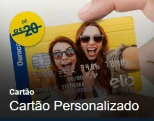 Cartão Personalizado BB -  R$1