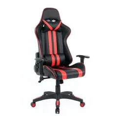 Cadeira gamer star reclinável, elevação a gás, preta - um5159pt | R$487