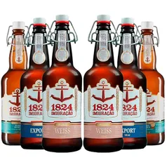 Kit de Cervejas Imigração 500ml 