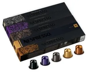 [40% AME] Nespresso 50 Cápsulas de café Variado |